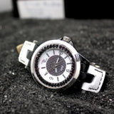 Montre Black and White - Carbon